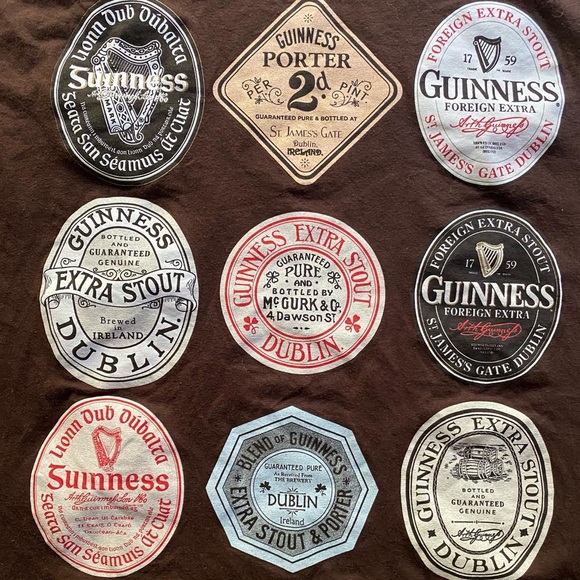 Guinness Original Brand Vintage Tee - Picture 2 of 4
